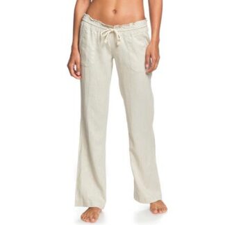 Roxy Oceanside Damen Leinenhose  beige | Omidis.de
