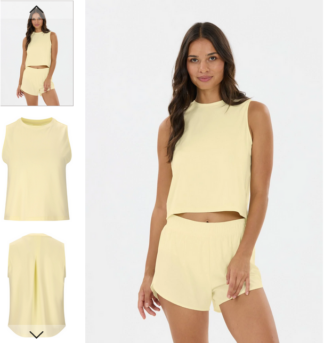 Athleticia Pacy Top – gelb