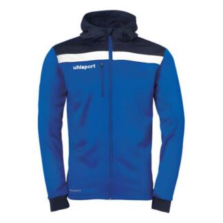 uhlsport Offense 23 Multi Hood Präsentationsjacke Kinder  blau/weiß | Omidis.de