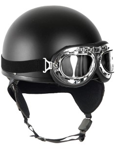 Unisex Halbschalenhelm