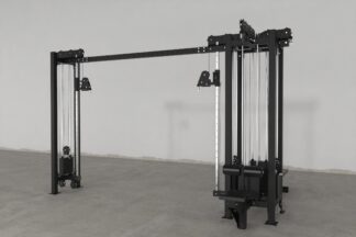 Mighty pulley tower cable crossover