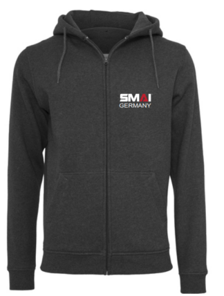 SMAI Germany Zip Hoody Schwarz L