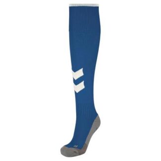 Hummel Fundamental Stutzen Socken  blau/weiß | Omidis.de