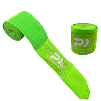 PX-Boxbandagen Länge 150 cm neongrün