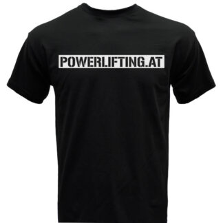 "Powerlifting.at" T-Shirt Style 2 - Sport Enzinger