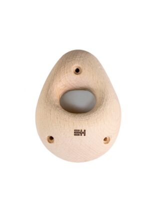 Wooden Deep 2-Fingerpocket - Wood Climbing Hold
