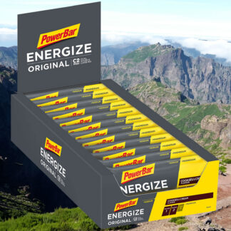 [Paket] PowerBar ENERGIZE ORIGINAL Riegel Cookies & Cream Box mit 15x55g
| Lauflust.de