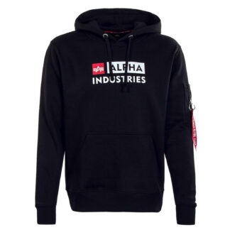 Alpha Industries Block Logo Hoody Herren schwarz 118338/03
| Sporthaus Marquardt