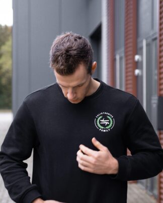 CaliFam Trui Zwart | Calisthenics Family Merchandise