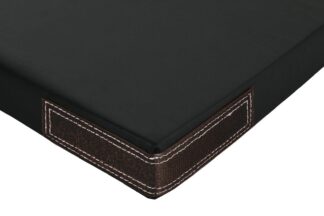 Superleichtturnmatte Therapie mit Klettecken schwarz - 200 x 125 x 8 cm
