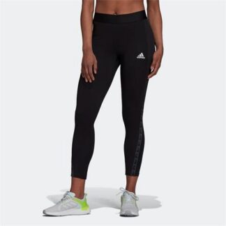 adidas AEROREADY Designed 2 Move Cotton Touch 7/8 Damen Tight schwarz | Omidis.de