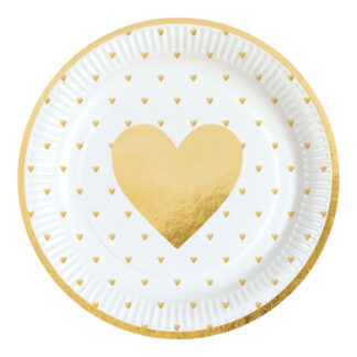 Party Teller Gold Herzen 8 Stk.
| ROB’S BALLOONS
