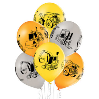 Luftballons Bagger Baustelle 6 Stk.
| ROB’S BALLOONS