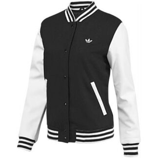 adidas Originals Style Varsity Jacket schwarz/weiß | Omidis.de