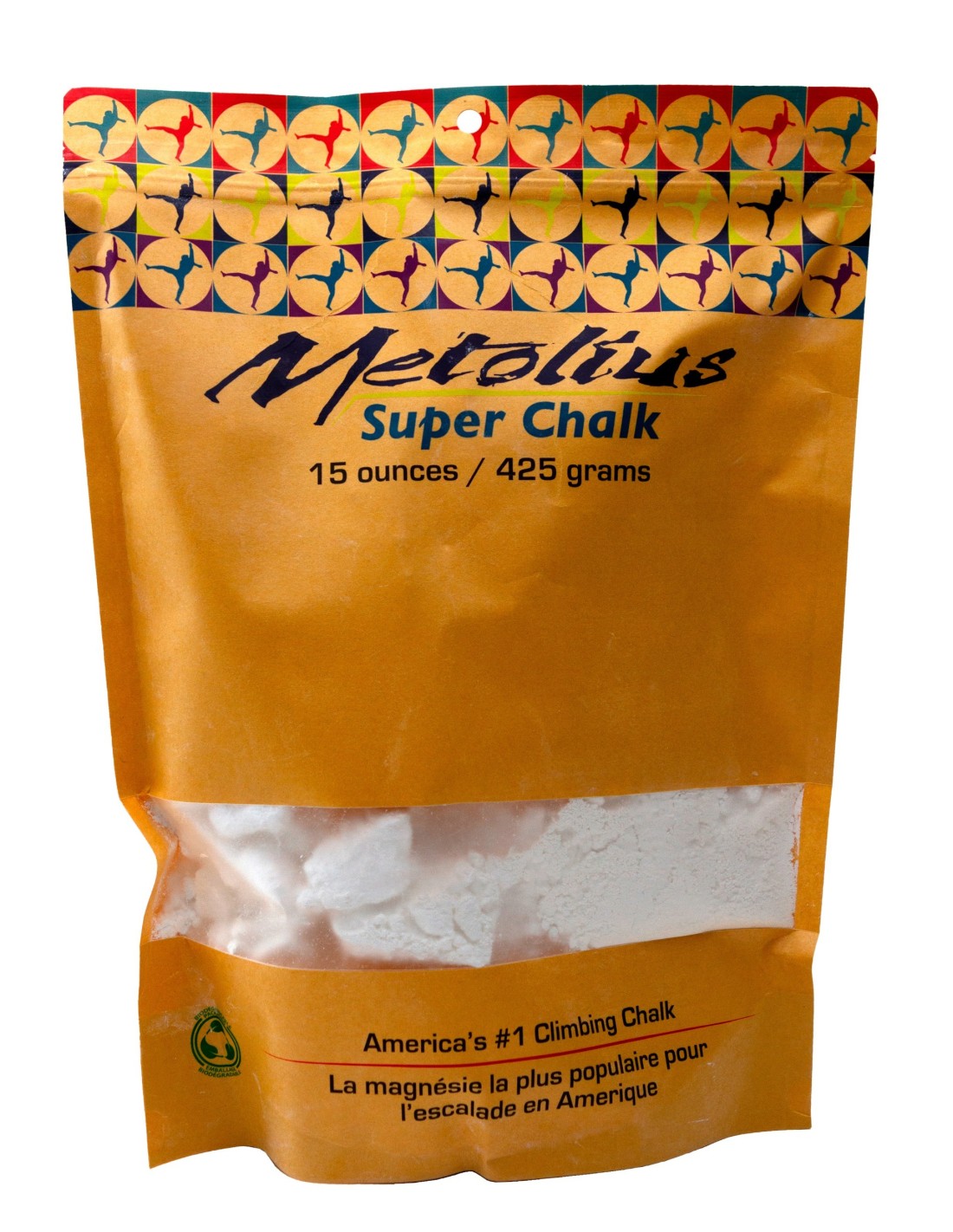 Metolius Super Chalk 15oz - Premium Chalk for Climbers