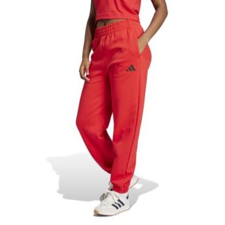 adidas Future Icons Small Logo Damen Jogginghose rot/schwarz | Omidis.de