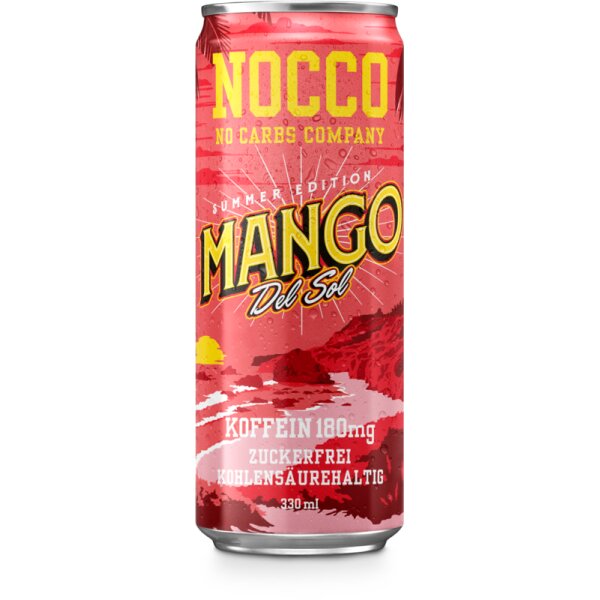 Nocco BCAA Drink Mango Del Sol 330ml - Sport Enzinger - Image 3