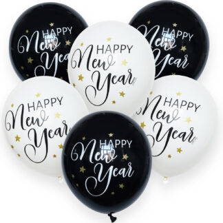 Luftballons Happy New Year 6 Stk.
| ROB’S BALLOONS