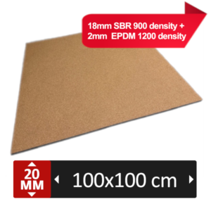 “FitUltra TURF”-100x100x2cm schwarz – Bodenschutzmatte inkl. 4 Verbinder - Image 33