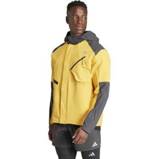 adidas Ultimate CTE COLD.RDY Herren Jacke dunkelgrau/gelb | Omidis.de