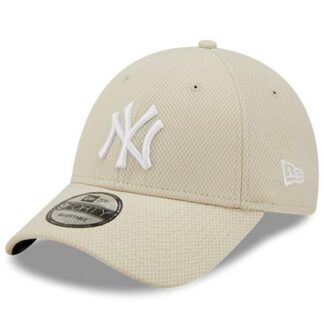 New Era New York Yankees Diamond Era 9FORTY Strapback Cap  beige/weiß | Omidis.de