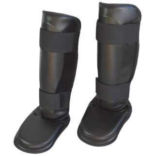 Schienbein- und Spannschutz PU schwarz, XS
