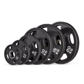 PU Hantelscheiben 4-Gripper - BMS Fitness