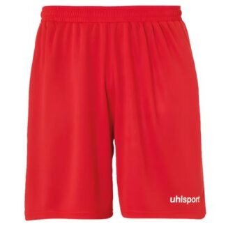 uhlsport Center Basic Shorts ohne Innenslip Kinder  rot/weiß | Omidis.de
