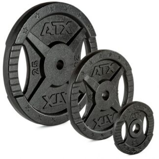 ATX® 2-Grip - 30 mm - Hantelscheiben Guss - 0,5 bis 25 kg - Sport Enzinger