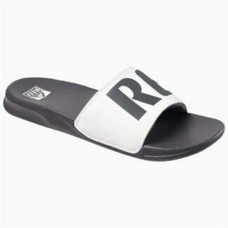 Reef One Slide Herren Sandalen  grau/weiß | Omidis.de