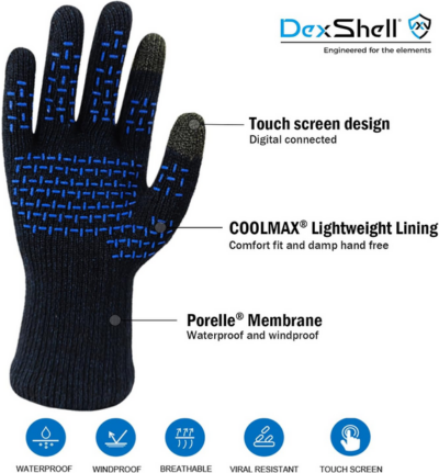 wasserdichte Handschuhe – DexShell Ultralite Glove 2.0 S bis L - Image 3