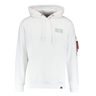 Alpha Industries Back Print Hoody Pullover weiß schwarz 178318 09
| Sporthaus Marquardt