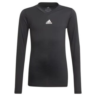 adidas Team Base Longsleeve Kinder Sportunterwäsche  schwarz/weiß | Omidis.de