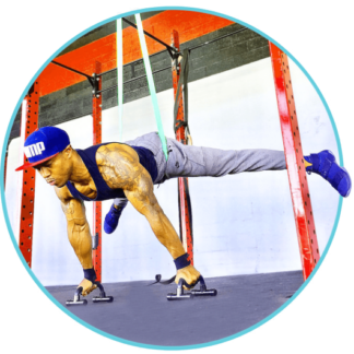 Planche with Resistance Bands