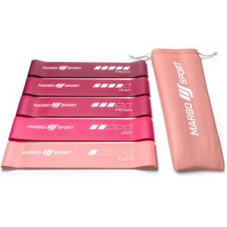 Marbo Sport Widerstandsbänder 5-Set Pink - günstig kaufen
