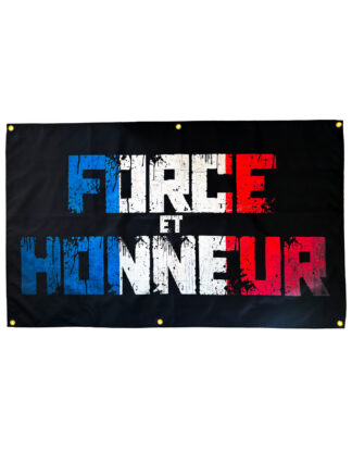 Décoration Musculation Force et Honneur | Drapeau Musculation