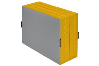 Weichbodenmatte klappbar gelb - 150 x 200 x 25 cm