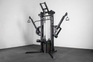 Mighty lat pull-down crossover machine