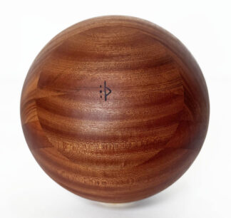 Extra Large Premium Tai Chi Ball 12" (30cm) - 8.5kg Sapele - BMF BodyMindFit circular fitness tools