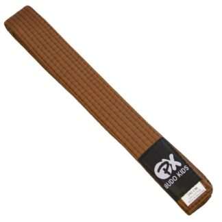 PX Budo Kids Softbelt, braun, 220cm