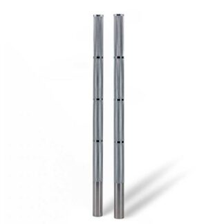 Push Pole Set Chrome