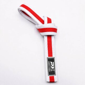 PX Budo Kids Softbelt, weiß-rot 260cm