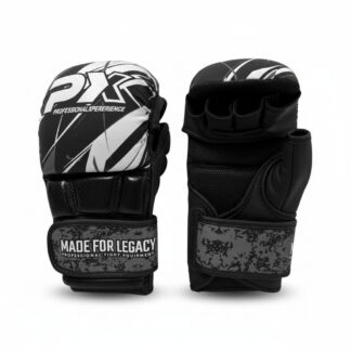 LEGACY X MMA Handschutz Kunstleder, schwarz-grau L/XL