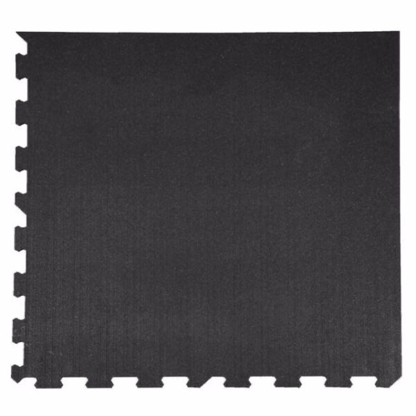 10mm Fitness- & Bodenschutz- “Puzzlematte-Ecke” 956x956x10mm schwarz - Image 4