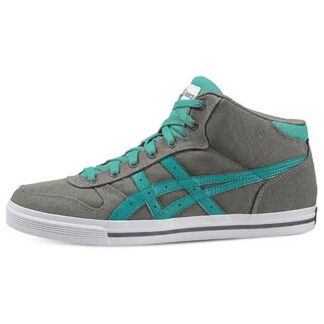Asics Aaron MT Unisex Sneaker  grau/türkis | Omidis.de