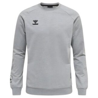 Hummel Move Grid Cotton Sweatshirt  grau/schwarz | Omidis.de