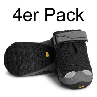 Ruffwear GRIP TREX™ Hundeschuh Obsidian Black | 4er Pack | P15202-00
| Lauflust.de