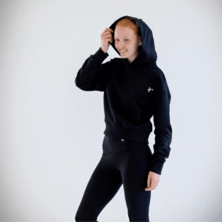 Iconic Crop Hoodie 100% Bio-Baumwolle