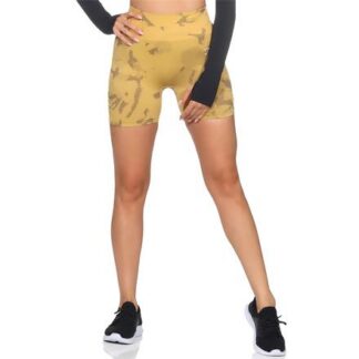 Gymshark Adapt Camo Seamless Damen Shorts, Tights  gelb | Omidis.de