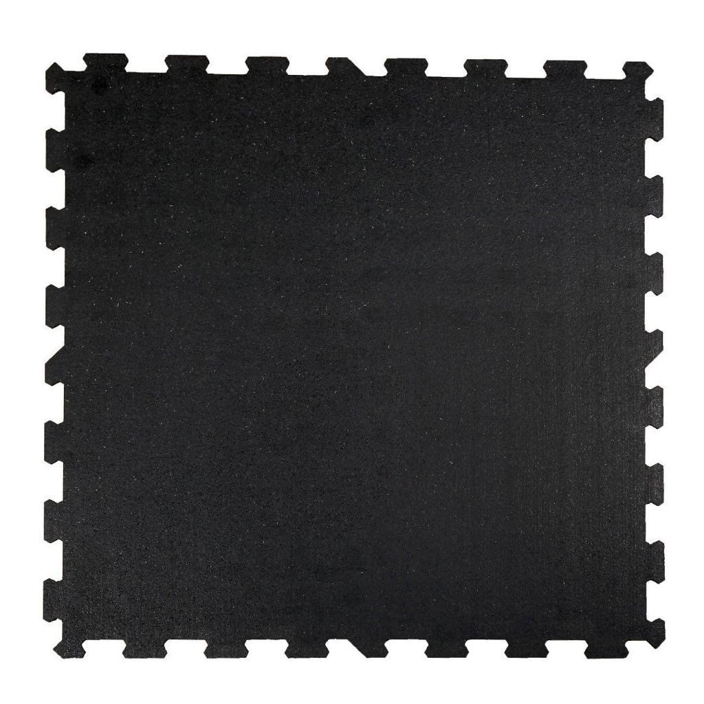 10mm Fitness- & Bodenschutz- “Puzzlematte-Rand” 956x956x10mm schwarz - Image 16